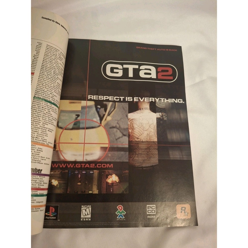 EGM Electronic Gaming October 1999 #123 Spider-Man Magazine Resident Evil 3 Ad - Picture 14 of 16